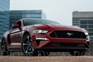 Ford Mustang Fog Lights - Diode Dynamics - Elite Series Combination - Cool White - `18-`23